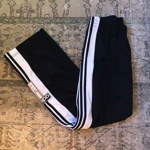 Women’s Adidas Striped Button Pants